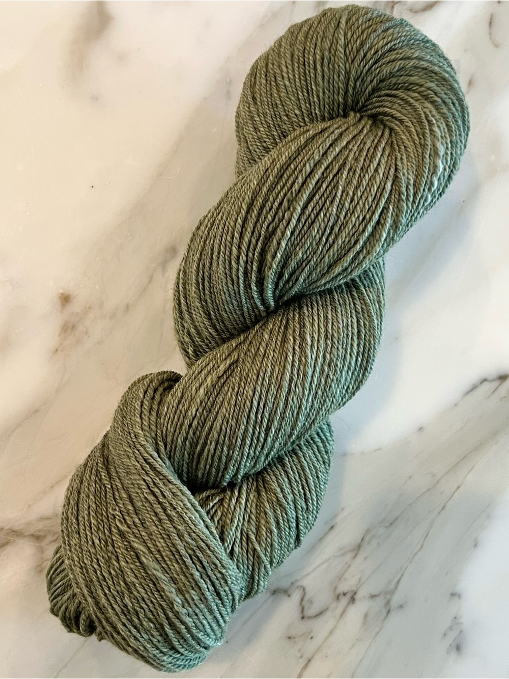 Handspun 100% Merino Wool DK Weight Yarn in Forest